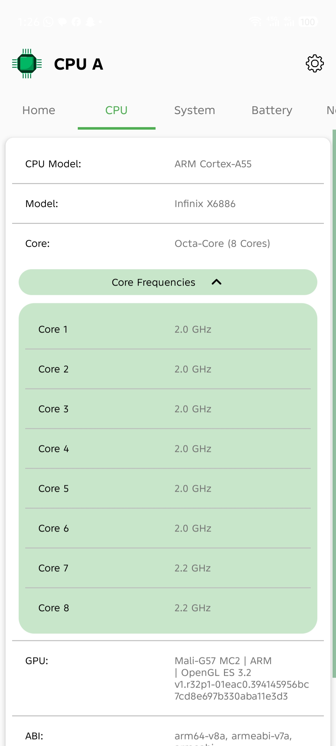 CPU A Screenshot 2